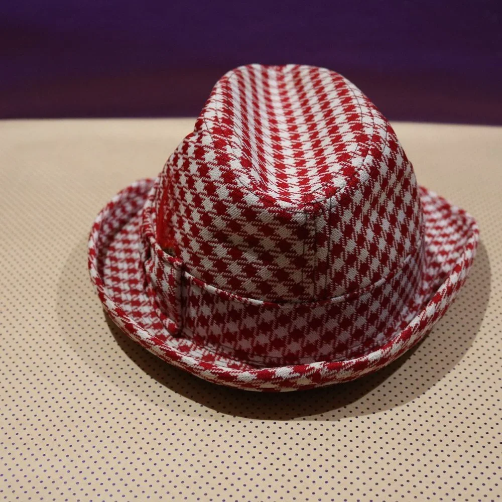 Vintage Paul Bear Bryant Signature Crimson and White Fedora - Picture 4 of 7